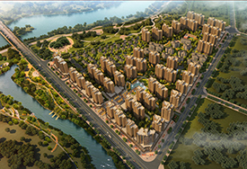 柳岸春城