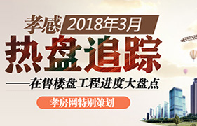 2018年3月热盘追踪 在售楼盘进度大盘点 