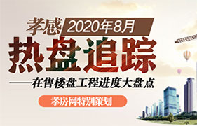 2020年8月热盘追踪 在售楼盘进度大盘点 